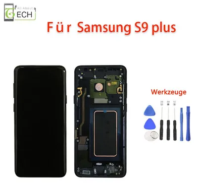 Produktbild von Für Samsung Galaxy S9 Plus G965F LCD Display (OLED) mit Rahmen Bildschirm