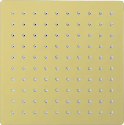 Produktbild von Aloni Regendusche Kopfbrause Quadrat Gold gebürstet 30 x 30 cm