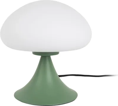 Produktbild von Leitmotiv - Tischleuchte Hongo - Dschungelgrün - Ø20cm Tischlampe - Nachttischlampe, Wohnzimmer, Schlafzimmer
