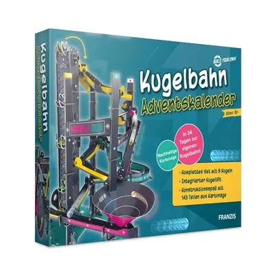 Obrázok produktu pre Franzis Verlag FRA Adventskalender Kugelbahn| 504060
