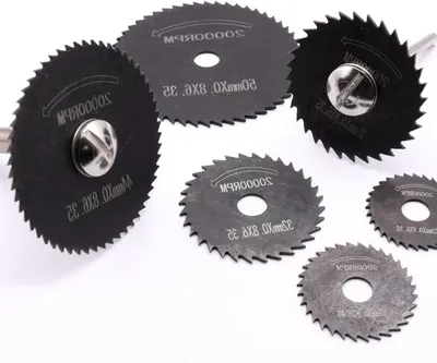 Productafbeelding van Cirkelzaagbladen Set - Metaalzaagbladen Houtzaag - Precisie Snijden - Hoge Snelheid Staal - 44mm tot 22mm - Metaal