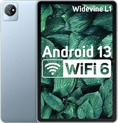 Produktbild von Blackview Tab70 WiFi Tablet 10 Zoll, 8GB RAM+64GB ROM(2TB TF) Quad-Core Android 13, 6580mAh Akku 6 Tablet, Dual-Kamera de 5MP mit Widevine L1/3.5mm