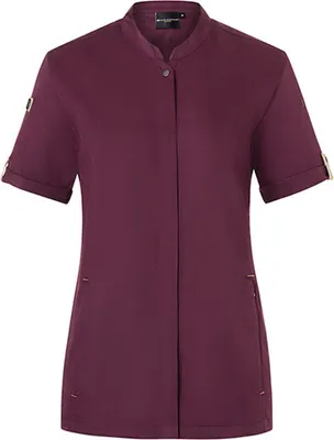 Produktbild von KARLOWSKY Damen Kochjacke GREEN-GENERATION Kurzarm Stahlblau 46