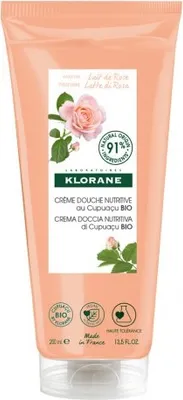Produktbild von Klorane Shower Cream with Rose Milk 200ml