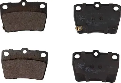 Produktbild von MAXGEAR Bremsbeläge Satz Hinten Bremsklötze für TOYOTA RAV 4 II (CLA2, XA2, ZCA2, ACA2) 19-1162