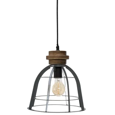 Zdjęcie produktu dla Lampa industrialna, Ø 25 cm, ażurowy klosz