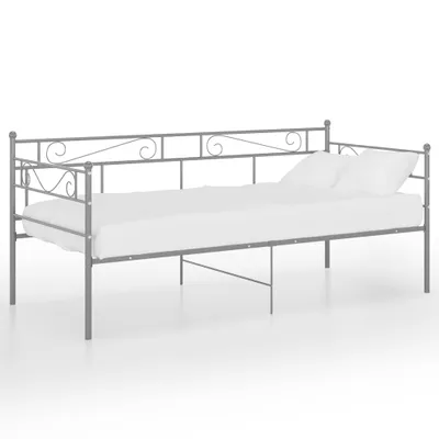 Immagine prodotto di Divano letto Struttura letto in metallo grigio 90x200 cm