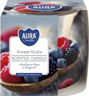 Obrázek produktu pro BISPOL Aura 20H WOODS skleněná vonná svíčka