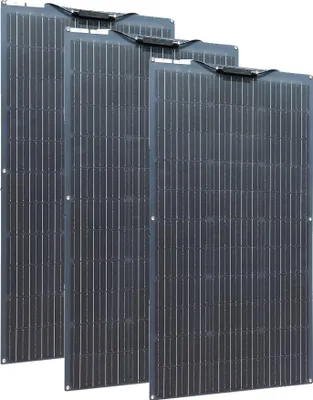 Obrázok produktu pre Solárny panel, flexibilný dizajn, vysoká účinnosť, 360 W, 3 kusy po 120 W