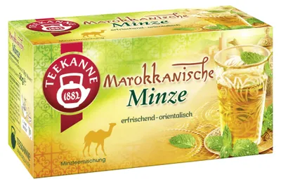 Image de Thé de campagne à la menthe marocaine Teekanne, 20 sachets de 1,8 g chacun