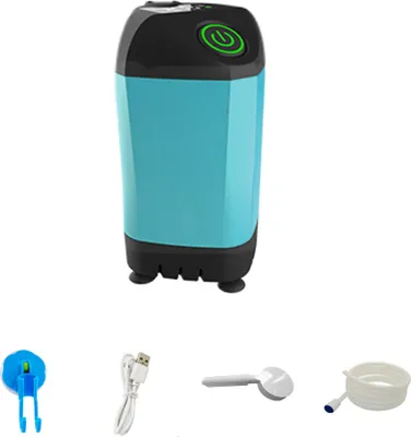 Produktbild von Outdoor Camping Dusche tragbare elektrische Duschpumpe IPX7 wasserdicht fuer Camping Wandern Rucksackreisen Reise Strand Haustier Bewaesserung