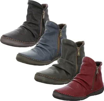 Produktbild von Josef Seibel 59696-MI192 Fergey 24 Damen Schuhe Stiefelette Boots, Größe:37 EU, Farbe:Blau