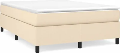 Produktbild von Boxspringbettgestell Creme 140x200 cm Stoff