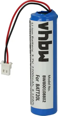 Produktbild von vhbw Akku kompatibel mit Midland ER200, ER300 digital Radio (2200 mAh, 3,7 V, Li-Ion)