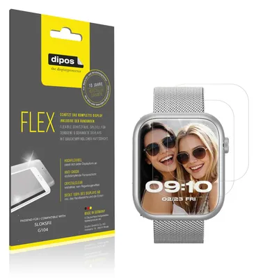 Immagine prodotto di 2x Pellicola protettiva per SLOKSFil G104, rivestimento al 100%, Protezione dipos Flex