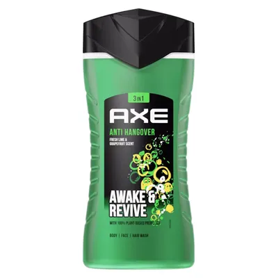 Immagine prodotto di Axe Gel Doccia Fresh 3 in 1 Anti Hangover Awake and Revive 250ml