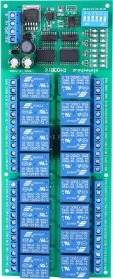 Produktbild von 12-V-6-Kanal-RS485-Relais-SPS-Elektroerweiterungsmodul für RTU-Protokoll-Fernsteuerung R4D3B16