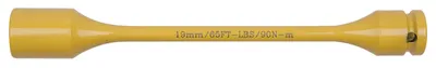 Produktbild von KS Tools 1/2" Torsions-Drehmomentbegrenzer-Stecknuss, 19mmx90Nm