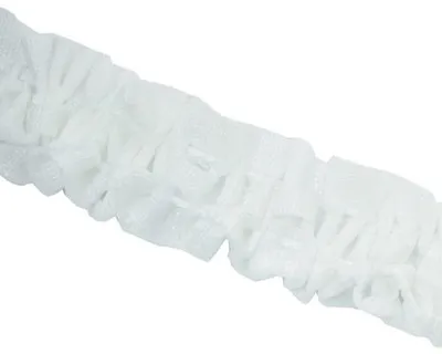 Obrázek produktu pro Řasící páska na záclony, bílá 10 m