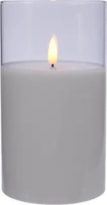 Produktbild von Lumineo LED Kerze Wachs Indoor Ø 10 x 17,5 cm