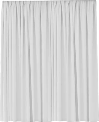 Produktbild von Kräuselband Blickdicht 300 (B) x 245cm (L) extra Breit Überbreite Abdunkelnd Vorhang  Gardine Schal mit Universalband Weiß