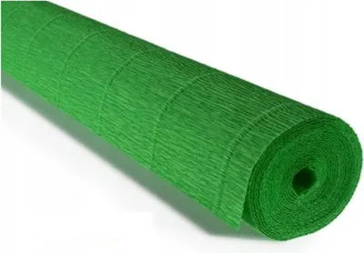 Produktbild von Italienisches Krepppapier 563 Grün – Hochwertige 50m Rolle