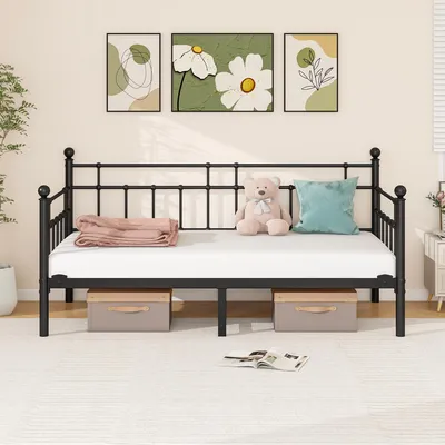 Immagine prodotto di Struttura letto singola in acciaio 3 piedi per divano letto