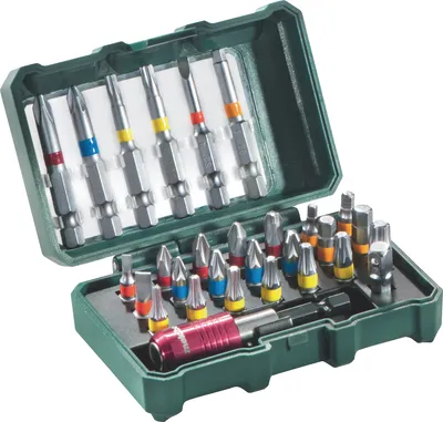 Produktbild von metabo 626710000 Bit-Box SP, 29-tlg. Bit-Set mit Schnellwechselhalter