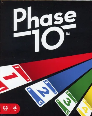 Produktbild von Mattel FPW38 Phase 10 Kartenspiel