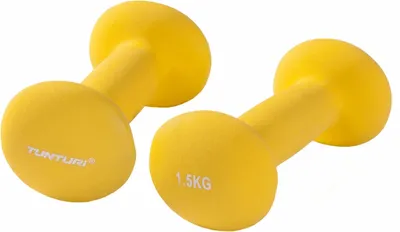Produktbild von Gymnastikhanteln, Gewichtsstufen 0,5-5,0 Kg, Neopren, bodenschonend