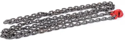Image de Chaîne de levage - Élingue en chaîne - Capacité de charge 2 t - Diamètre 8 mm - Acier allié - Pour grue, atelier/garage, remorquage