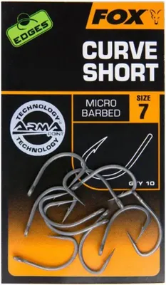 Zdjęcie produktu dla Fox Hooks Edges Armapoint Curve Shank Short 8