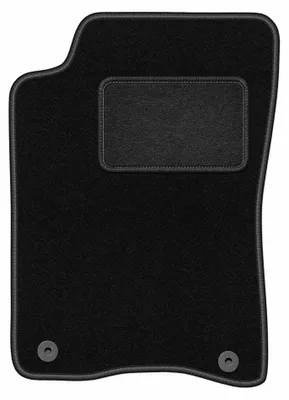 Immagine prodotto di Tappetino guidatore in moquette per Audi 80 B3 1986-1991 (berlina) – 1 pezzo, nero, su misura – Wielganizator LUX