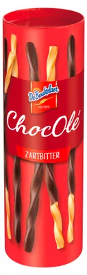 Produktbild von DeBeukelaer ChocOle mit Zartbitterschokolade Gebäck Sticks 75g