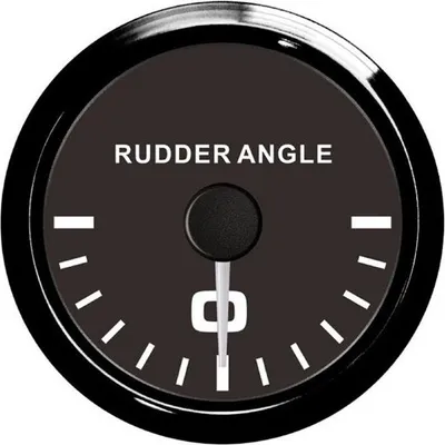 Image de Indicateur de braquage de gouvernail noir/noir , 1 pièce