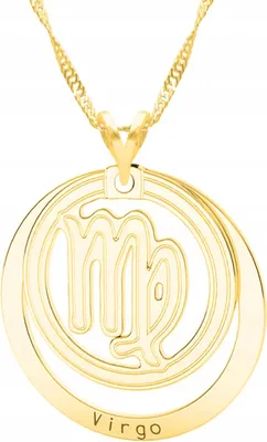 Immagine prodotto di Zodiaco Vergine Oro Kette 925 Silbervergoldet