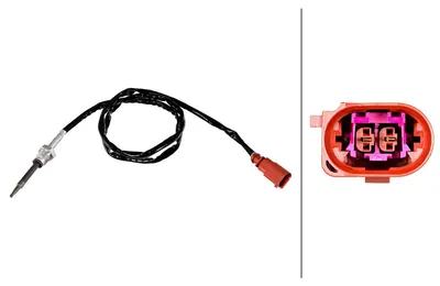 Produktbild von HELLA 6PT 358 226-331 Abgastemperatursensor für VW Golf VII Schrägheck (5G1, BQ1, BE1, BE2) 850mm