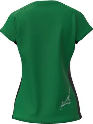 Produktbild von Mizuno Damen TEAM MZNRB TEE Trikot Running - U2EAB765, Farbe:Grün, Textil:XL