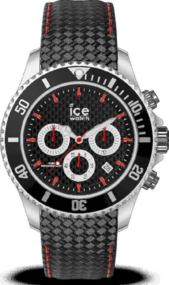 Produktbild von Ice-Watch 017669 ICE steel black racing L Uhr Herrenuhr Leder schwarz