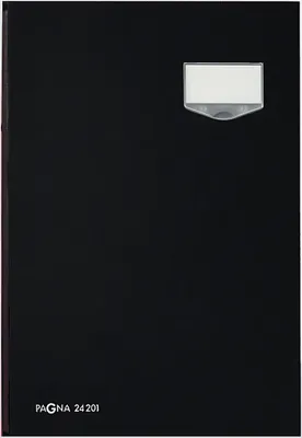Produktbild von Pagna 24201-04, A4, Karton, Schwarz, Porträt, 240 mm, 25 mm