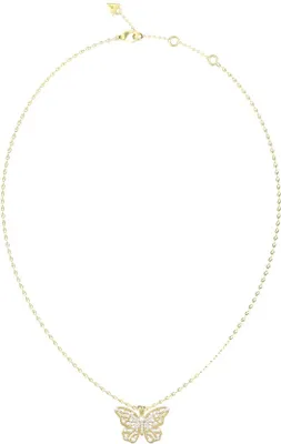 Immagine prodotto di Collana donna Guess oro con farfalla 46 cm