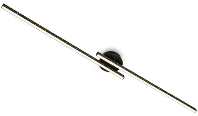 Produktbild von Briloner Leuchten REY - Wand-& Deckenleuchte - 3717025 - Glitzereffekt durch Laserlochoptik - 24W ? 2800 lm - Warmweiß 3000K - 135 x 14 x 6,5 cm