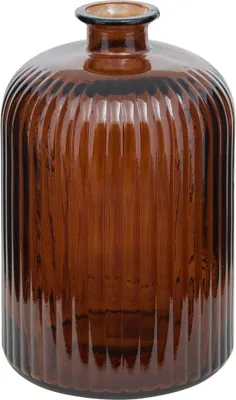 Produktbild von Vase luz bernsteinfarben h23cm  - Atmosphera créateur d'intérieur