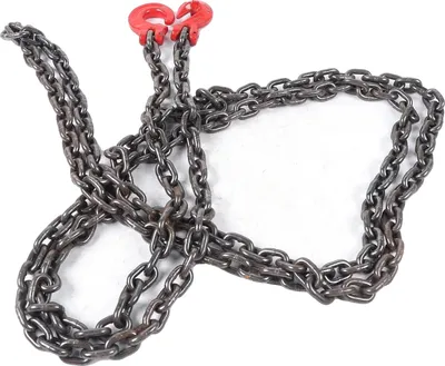 Obrázok produktu pre Reťazové zdvíhacie zariadenie, dĺžka 5 m, vysoko kvalitná zliatinová oceľ, červená, červená