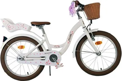 Produktbild von Volare Blossom Kinderfahrrad - Mädchen - 18 Zoll - Weiss