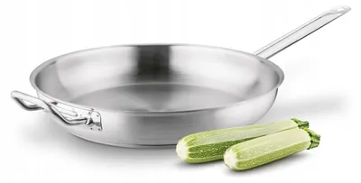 Produktbild von Starke Pro Gastro Edelstahl Pfanne mit Helfergriff 36cm Induktion