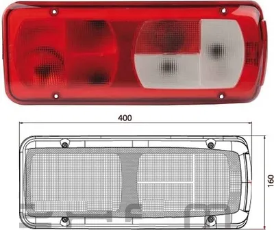 Immagine prodotto di Bremslichtscheibe hinten rechts DAF CF 75/ 85, 95 XF 105, Volkswagen Crafter, 1914691 | 2013-2019