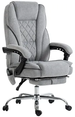 Produktbild von Vinsetto Bürostuhl mit Vibrtationsmassage, Ergonomischer Schreibtischstuhl