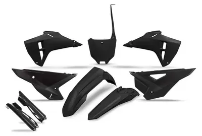Produktbild von Ufo Honda Crf 250r 2025 Hokit127 Plastikbausatz Schwarz  Schwarz One Size