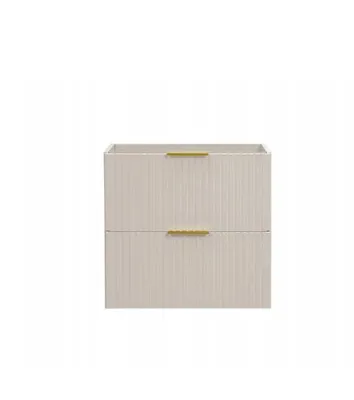 Image de Meuble sous lavabo Meuble de salle de bain Meuble de salle de bain avec panier à linge Neuf